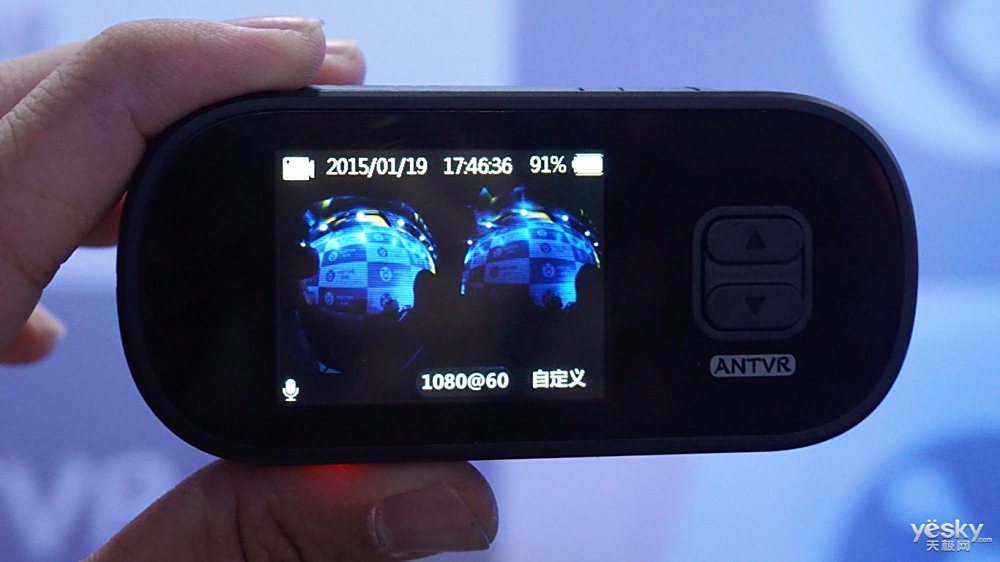 双目3D真VR 蚁视VR运动相机现场图赏