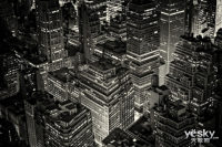 写实街景黑白纽约_图赏